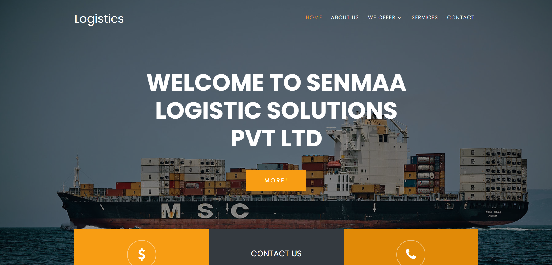Senmaa Logistics UI