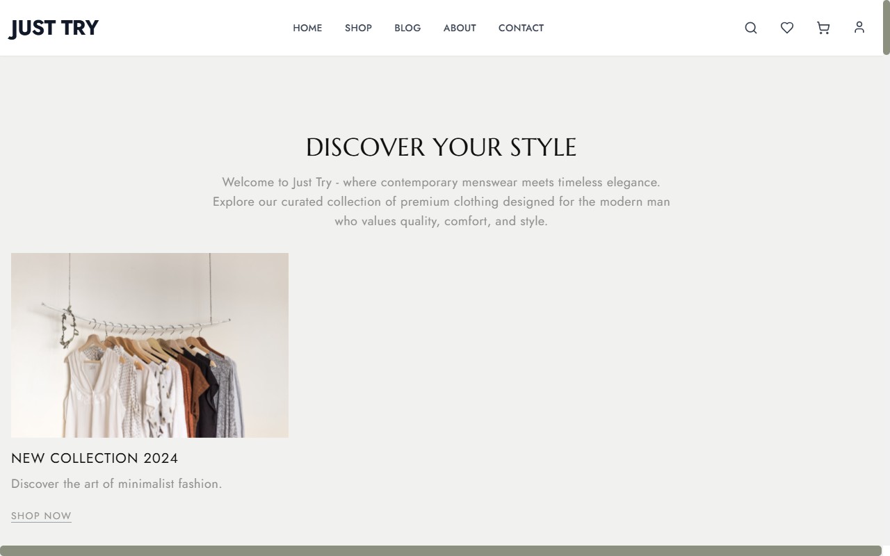 JustTry Site