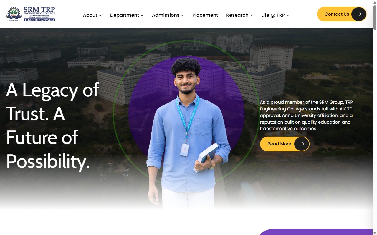 TRP College Backend